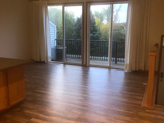 Living room off kitchen