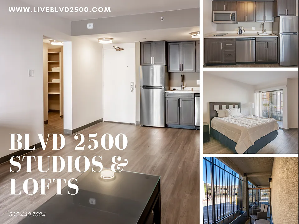 Live at the BLVD 2500 New, beautiful and best location!