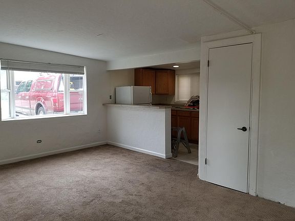Living Area looking at Kitchen  