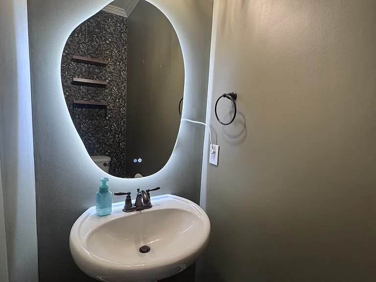 Powder bathroom