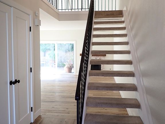 Staircase to upper level