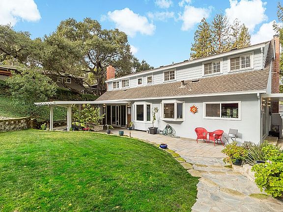 Expansive Back Lawn 
