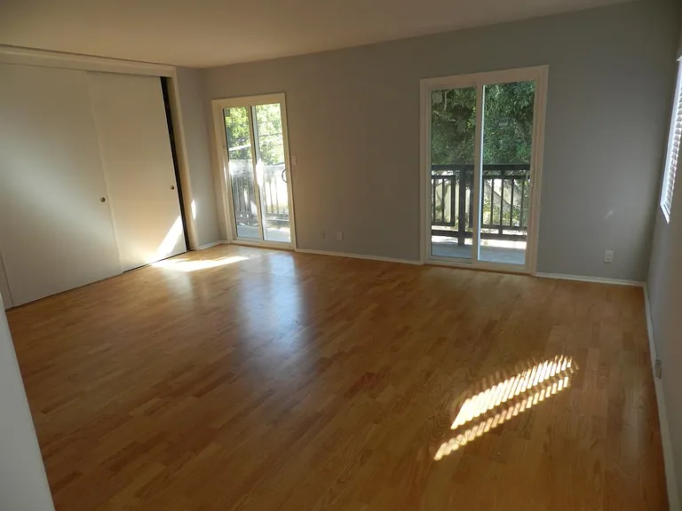 Primary bedroom with patio