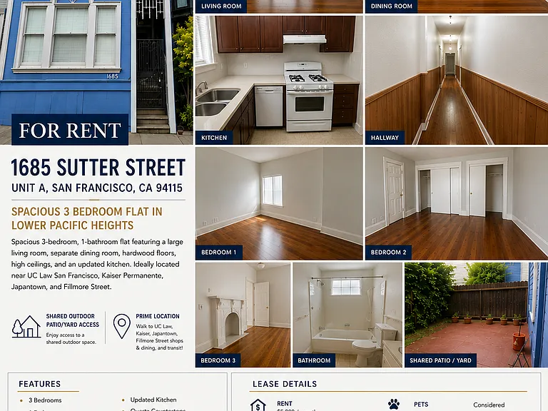 1685 Sutter St #A — Photo 1