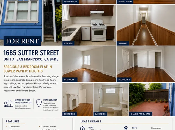 1685 Sutter St #A, San Francisco, CA 94109