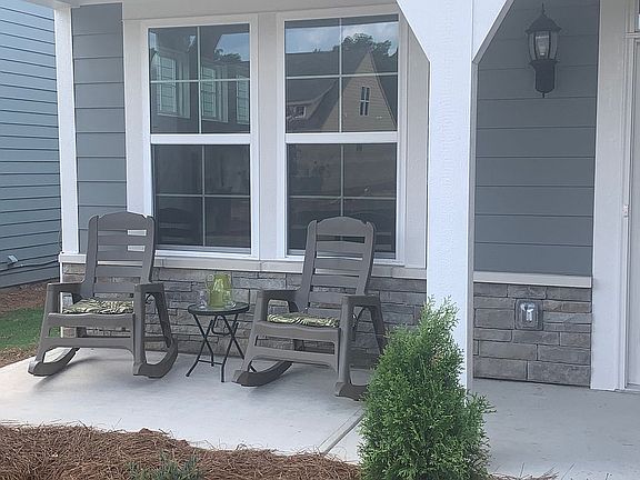 Large, Covered Front Porch