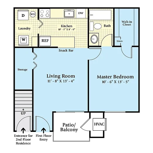 Floor plan The Bayberry