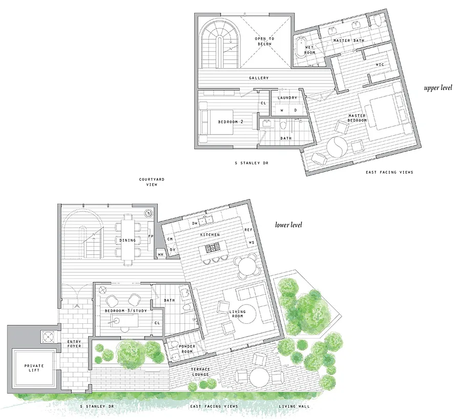 Floor plan Penthouse 19
