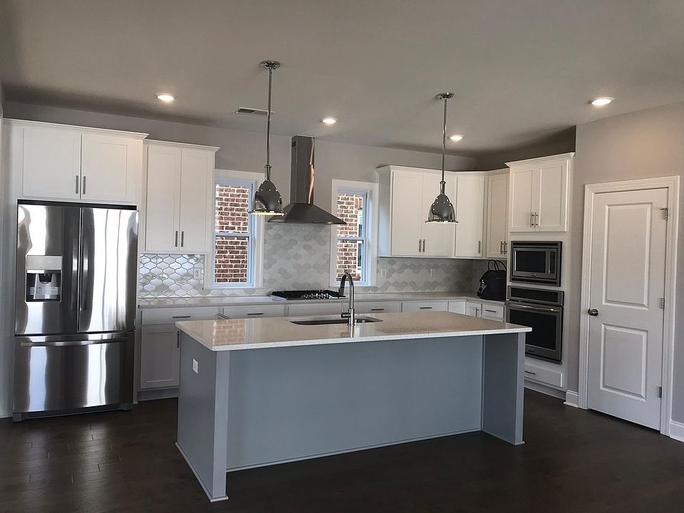 View of New Kitchen - Kitchen has a Gas Stove.