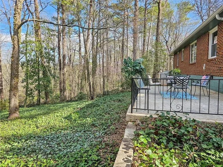 Back yard + patio