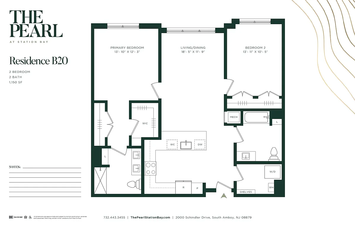 Floor plan B20