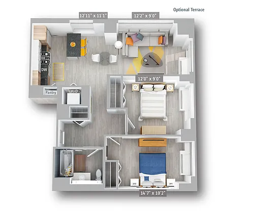 Floor plan B2