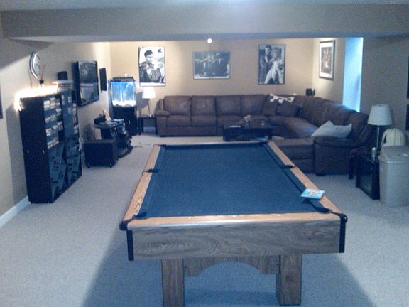 full finished basement with additional bedroom and storage not pictured