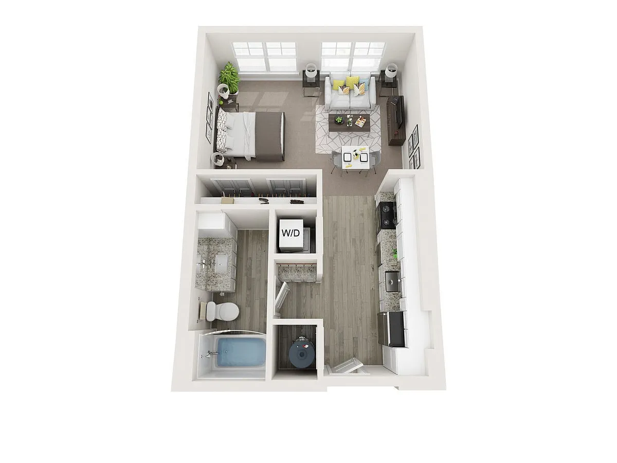 Floor plan Studio