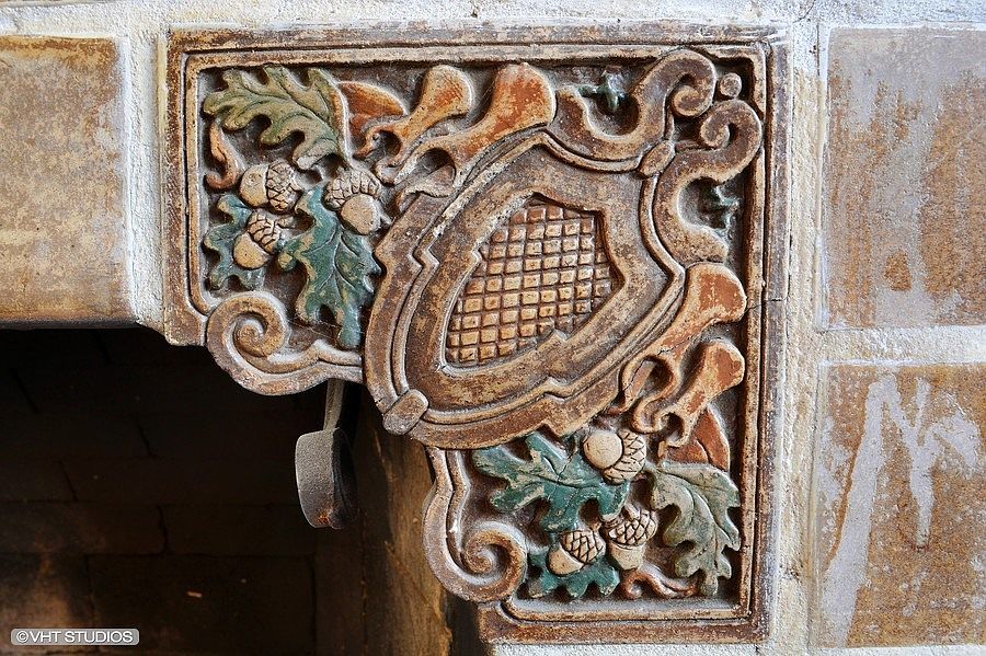 Vintage Fireplace Tiles