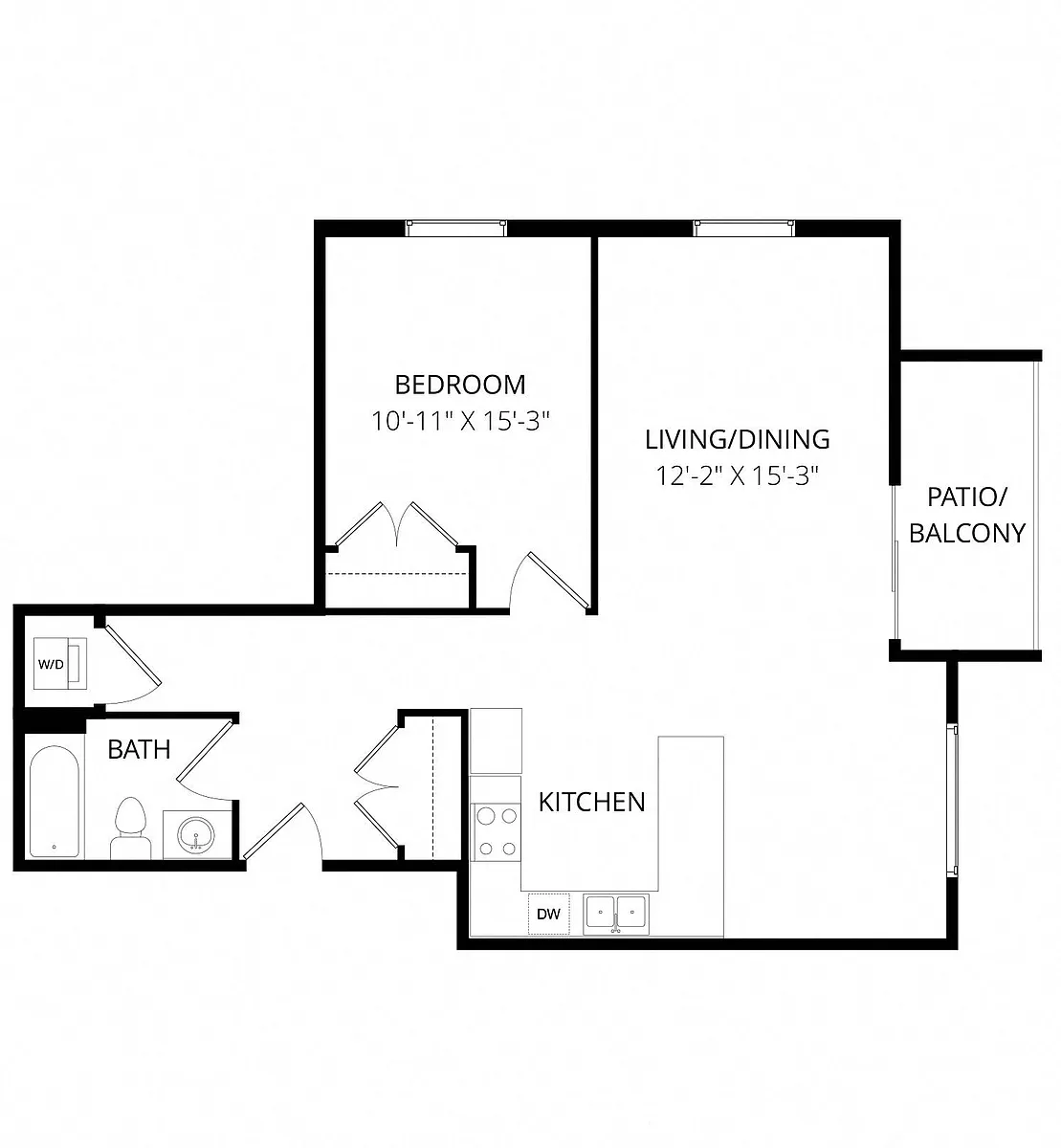 Floor plan Columbine