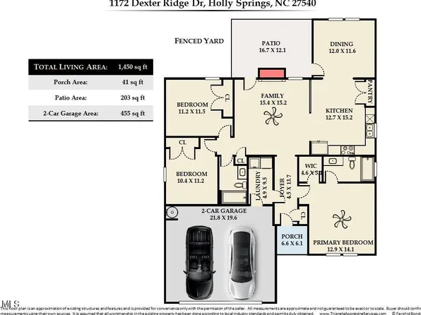 1172 Dexter Ridge Dr, Holly Springs, NC 27540