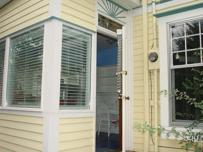 Entrance to the Sunroom from Outside