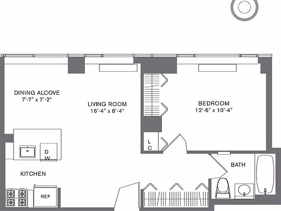 2nd image of 88 Leonard St APT 1811