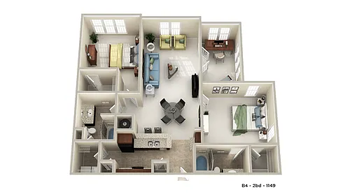 Floor plan B4