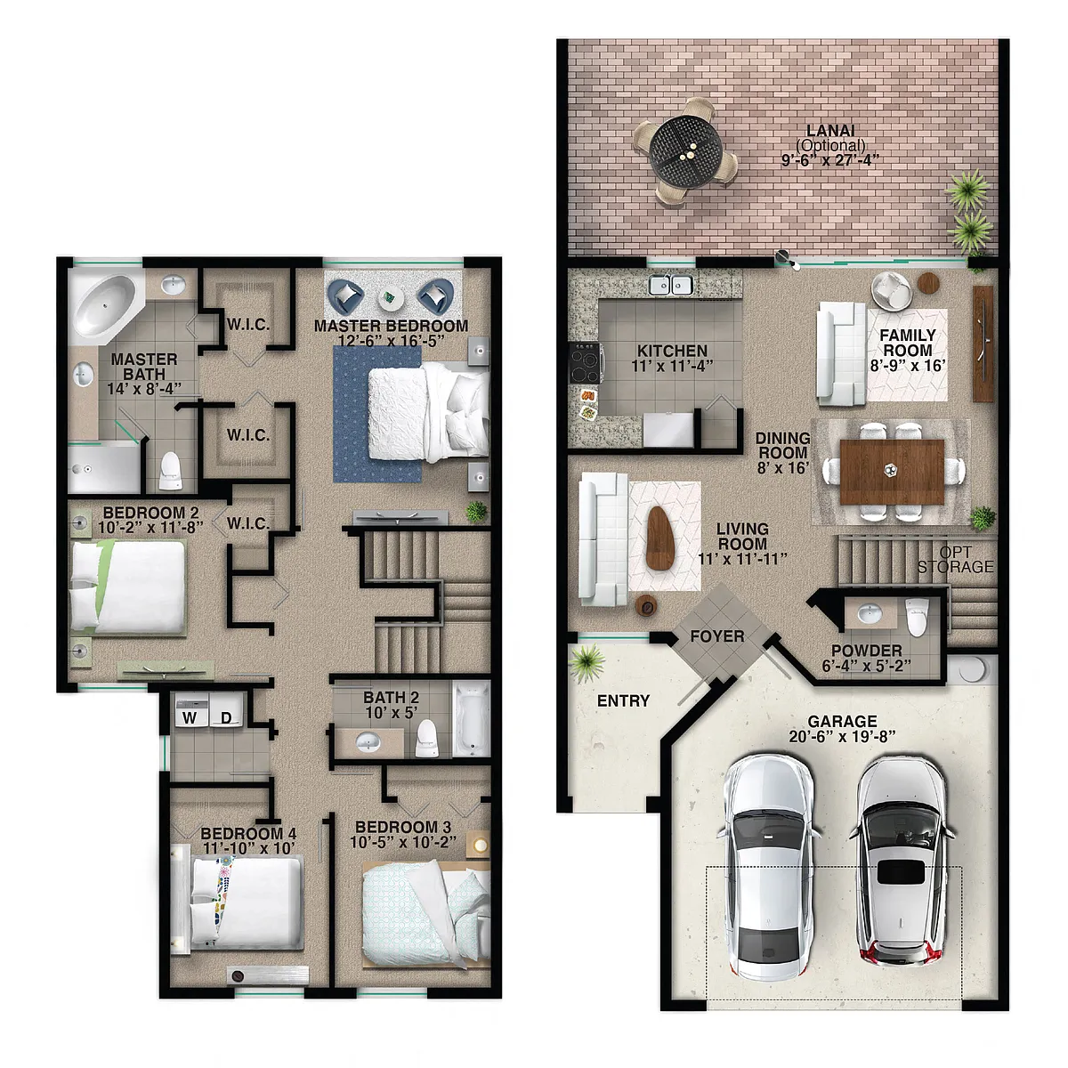 Floor plan Da Vinci (D1)