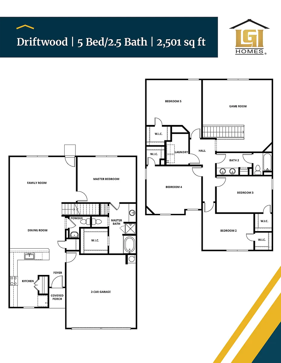 Floor plan Driftwood