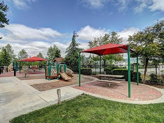 Park just outside community