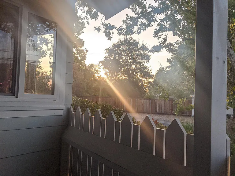 Sunrise from Breezeway