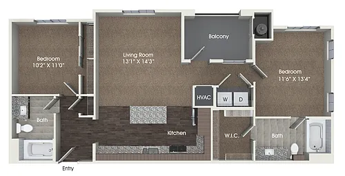 Floor plan B3