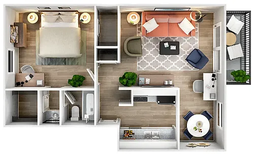 Floor plan A1R