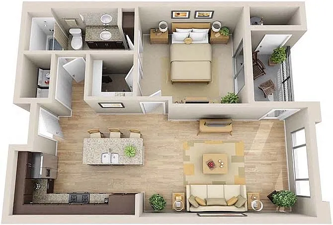 Floor plan A1