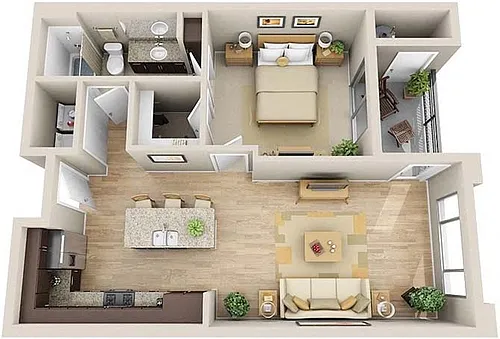 Floor plan A1