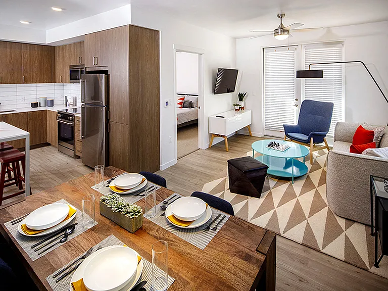 Homes boast bright, open layouts