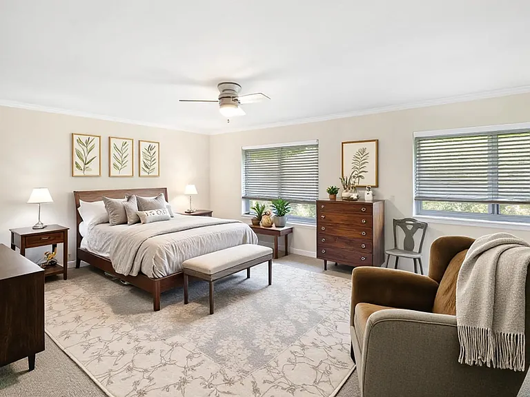 Primary bedroom with ensuite
