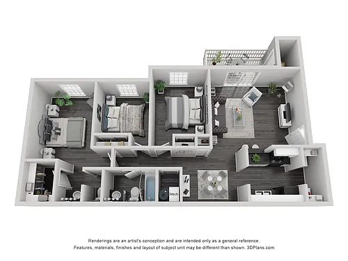 Floor plan Wright
