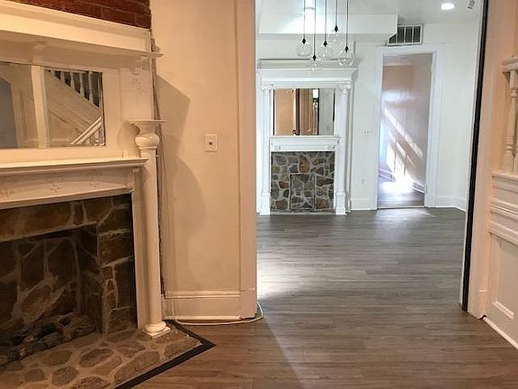 View of dining room from second living room.