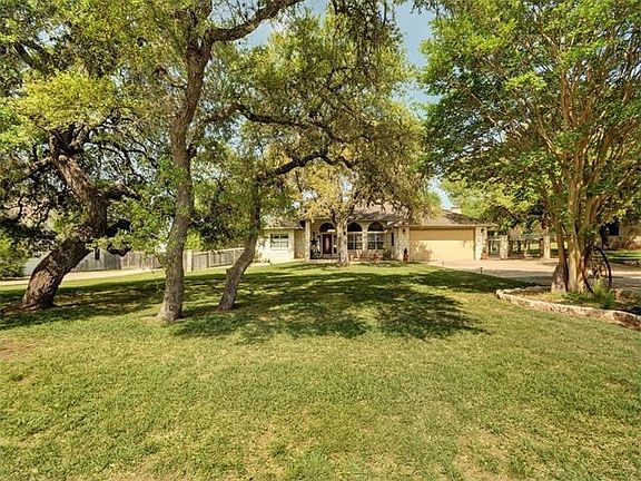 Custom one story home with curb appeal