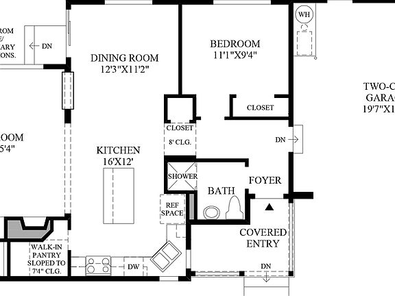 Optional 1st Floor Bedroom ILO Library