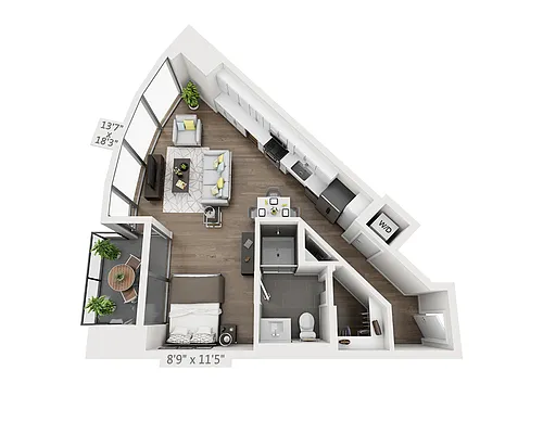Floor plan E1F