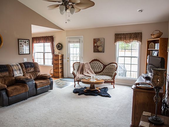 Large, light living room