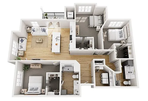 Floor plan F1