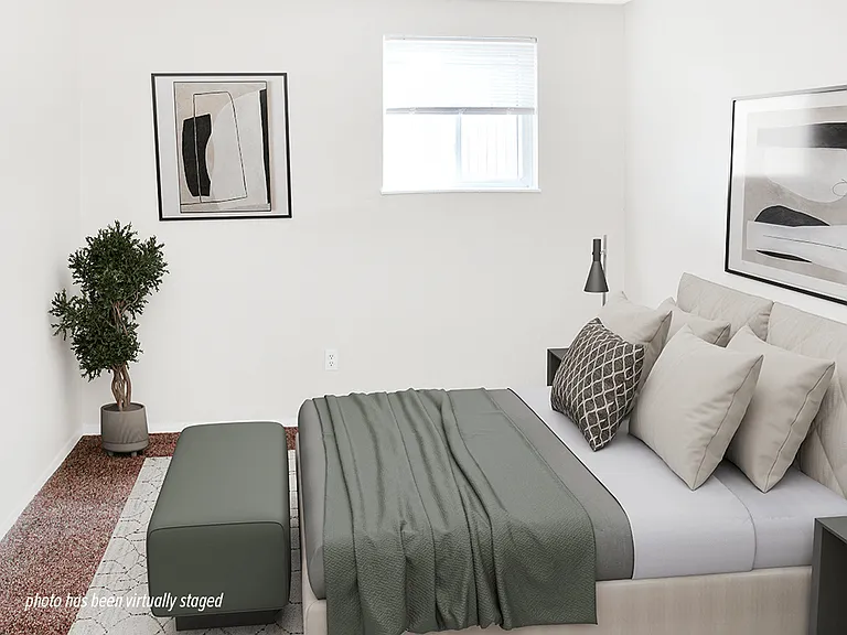 Carpeted Bedroom with Natural Light