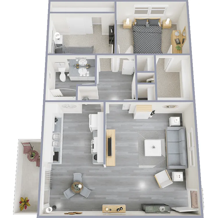 Floor plan Castilian B