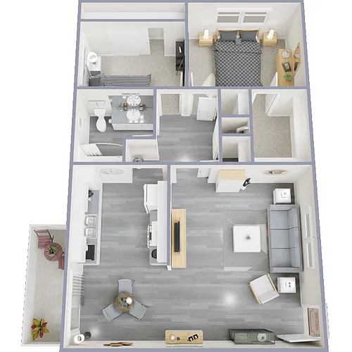 Floor plan Castilian B