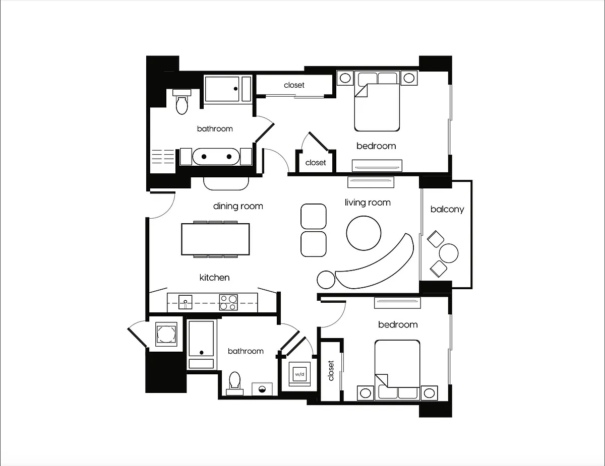 Floor plan B2