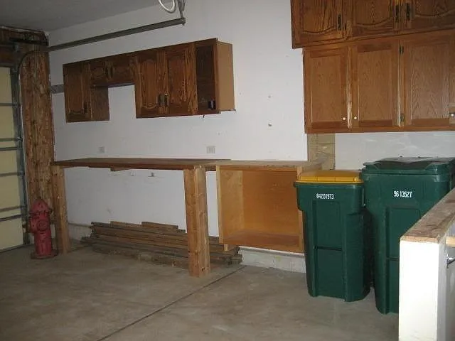 South Wall of Garage