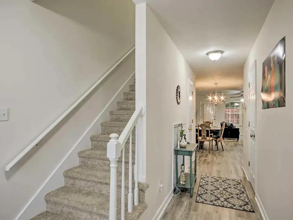 Foyer Area (Master Bedroom to the right)
