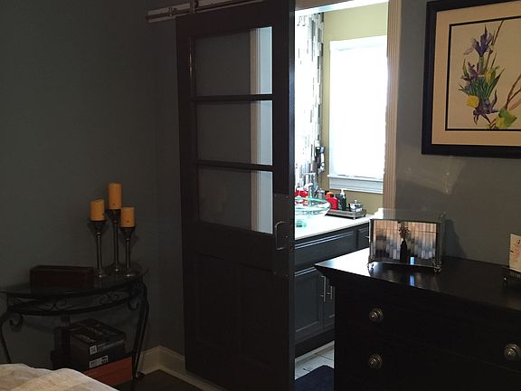 Master Bath with Barn Door