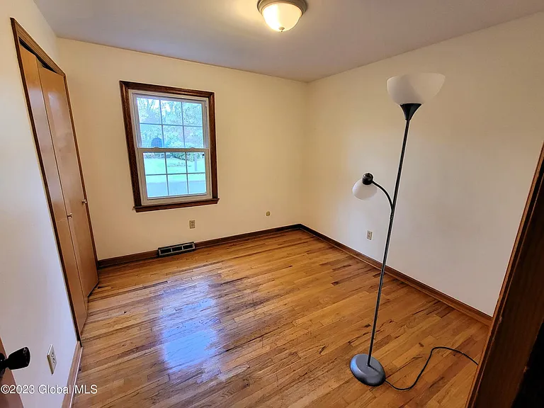 Bedroom 3 with HW floors