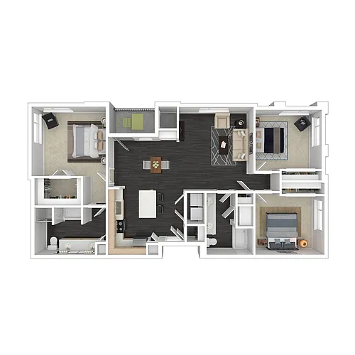 Floor plan 3B
